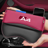 Car Seat Organizer Leather Crevice Storage Box Accessories for AUDI A3 A4 A5 A6 A7 A8 car Accessories