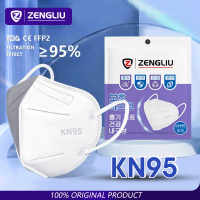 Zengliu 100pcs KN95 Face Mask Original 5ply Washable Reusable KN95 Facemask Cheap 5D FDA Approved