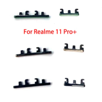 10PCS For Oppo Realme 11 Pro Plus + Power ON OFF Volume Up Down Side Button Key