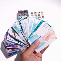 60 kad + 32 pelekat kad flash I-V-E, pelekat koleksi album kumpulan ALIV-E dan kad foto dua sisi. Re