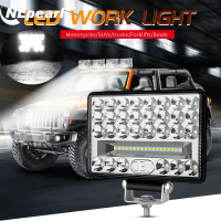 Lampu kerja LED NL untuk kereta, bar lampu sorot iving, lampu luar jalan 4x4, Atv, BoaCar, 12V, 24V,