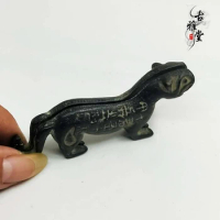 Antique bronze tiger talisman of Han Dynasty