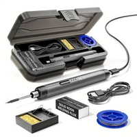 USB行動式充電5V8W無線電烙鐵焊接維修迷你家用鋰電池烙鐵套裝