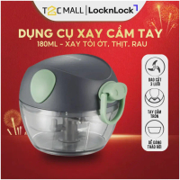 Dụng cụ xay tỏi ớt Locknlock CKS321GRN , xay rau củ, lưỡi dao sắc bén, hàng chính hãng T2C Mall