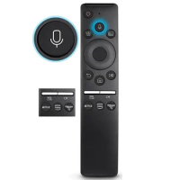 BN59-01330B/01312B/01327B Voice Remote Control for Samsung TV LED QLED 4K 8K UHD HDR Curved with Netflix, Prime Video,TV Button