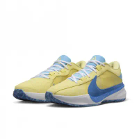 【NIKE】ZOOM FREAK 5 EP 黃藍 籃球鞋 男 運動鞋 包覆 緩震 DX4996-700-US 9.5