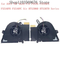 Replacement Laptop CPU GPU Cooling Fan for ASUS TUF Dash F15 FX516 FX516PE FX516PR FX516PC Air RTX3060 RTX3070 Series
