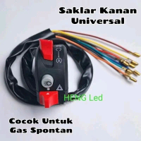 saklar kanan Xabre 3 TOMBOL Saklar Holder Universal semua motor