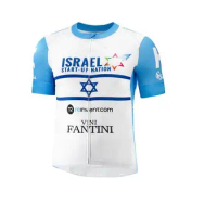 2020 Israel Start Up Nation Team Champion Men's Only Cycling Jersey Short Sleeve Bicycle Clothing Ri