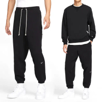 【NIKE 耐吉】SI Pant 男款 黑色 速乾 抽繩 束口 運動 籃球 棉褲 縮口 休閒 毛圈布 長褲 FZ0225-010