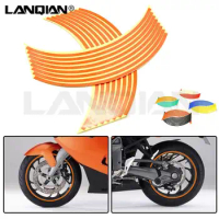 Motorcycle Wheel Sticker Reflective Decals Rim Tape Car/bicycle For EXC EXCF SX SXF XC XCW XCF SIX DAYS 350 400 450 525 530