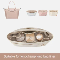 New For Longchamp Multifunction Women Felt Insert Bag Makeup Cosmetic Bags Travel Inner Purse Handbag Storage Organizer Tote