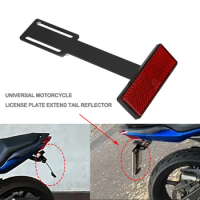 for Yamaha MT-10 MT10 FZ-10 FZ10 SP 2016-2023 2020 2019 2018 2017 MT09 Motorcycle License Plate Holder Extend Tail Reflector