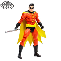 7inchAnime Batman Red Robin Figures Model Red Suit Variant Pvc Action Statue Collectible Model Toys Halloween Gifts