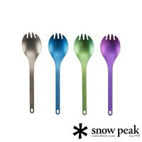 ├登山樂┤日本Snow Peak SP鈦金屬多功能匙叉 # SCT-004
