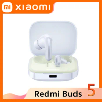 Xiaomi Redmi Buds 5 46dB Active Noise Cancellation Earphone 40 Hours Battery Bluetooth 5.3 High Quality True Wireless Headset