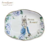 【PETER RABBIT 比得兔】比得兔輕奢精緻陶瓷皂盤(飯店 浴室 衛浴 皂盤 托盤)