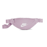 Nike 腰包 Heritage Hip Waist Pack 男女款 可調節背帶 斜背 小包 外出 輕便 紫白 CV8964-576