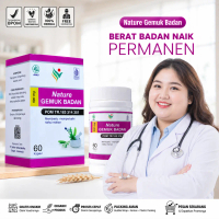 Suplement Penggemuk Badan - Nature GB Isi 60 Kapsul BPOM & HALAL