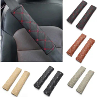 For Lexus RX300 GX ES250 ES350 GX460 GX400 GS350 GS450 IS430 IS460 IS600 IX570 Car Seat Belt Shoulder Strap Protect Pads Cover
