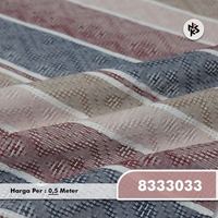 Nakusa Kain Katun Original 30s Premium Motif Salur Dobby Benang Warna (Yarn Dyed) Kain Motif Salur P