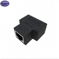 Banggood 1 to 2 Way RJ11 Female Splitter Socket Telephone Cable Adaptor Connection Tel Extension Cable Coupter Connector Adapter