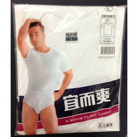 三槍牌宜而爽男圓領短袖衫-N1(福利品)