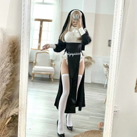 修女cos性感  chowbie 變裝萬聖節修女製服cosplay服裝