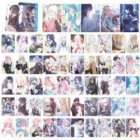 Azure Archive Cards Laser Coated Small Cards 55 Pieces Blue Archive Wiki Cards Album Collection Mobi