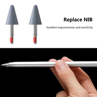 2/4pcs Soft / Hard Rubber Replacement Pencil Tip High Sensitivity Stylus Spare Nibs for Huawei M-Pencil / Honor Magic-Pencil