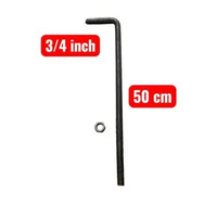 Baut Mur Angkur Cor 19 mm Panjang 50 Cm
