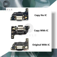 Original For Xiaomi Mi 11 Mi11 Lite 4G / 5G USB Charger Port Dock Plug Charger Board Connector Charging Flex Cable Repair Parts