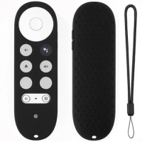 Non-slip Soft Silicone Case For Chromecast Remote Control Protective Cover Shell for Chromecast TV 2020 Voice Remote Control