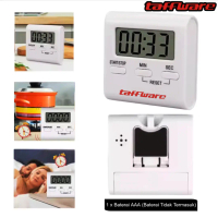 Timer Masak Dapur Taffware Pengatur Waktu Digital Kitchen Timer Alarm Cooking Kopi Kue Kitchenware