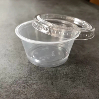 Set 100 hũ sốt 2oz kèm nắp (nắp rời)
