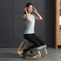 Corrective Kneeling Chair Posture Correction Learning Chair To Correct Sitting Posture Computer Chair Solid Wood Rocking