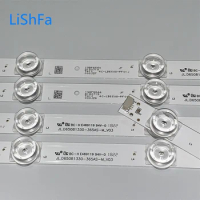 LED Backlight strip 8 lamp For TCL 65"TV JL.D65081330-365AS-M_V03 65S421LCAA 4C-LB6508-PF02J 65S421 65S425TACA 65S4LEAA 65S425