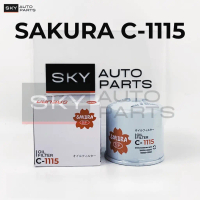 Filter Oli Kijang Super 5k Grand 7k Bensin Saringan Oli SAKURA C-1115 Original