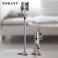 SOKANY3377 Household handheld multi in one large suction wireless charging vacuum cleaner