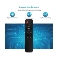 EN218A8H Replace Remote Control for Hisense Soundbar HS218 2.1 Channel 2.1Ch Sound Bar Home Theater System