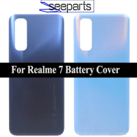 New Cover 6.5" For OPPO Realme 7 Battery Cover For Realme 7 Back Cover Door Housing Battery Door Cover