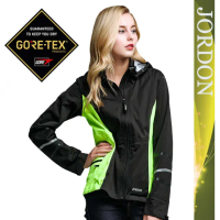 【JORDON 橋登】GORE-TEX 3-Layer ACTIVE 輕量防水機能外套(防風/透氣/可拆帽/運動外套/女外套)