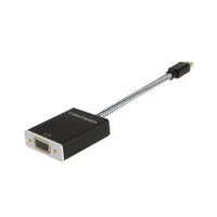 Mini DP To VGA Adapter Mini DisplayPort (Thunderbolt 2) 1080P Compatible with Mackbook Pro/Air IMac Dell Monitor Surface Pro