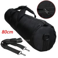 80cm Tripod Bag Padded Camera Monopod Tripod Carrying Case with Shoulder Strap Light Stand Bag Tripod Carry Bag