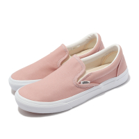 Vans 休閒鞋 V98CF Bloom Slip On 女鞋 懶人鞋 無鞋帶 好穿脫 帆布 粉 白 6117920005