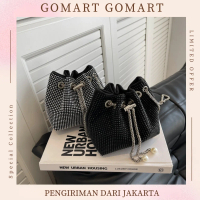 Bucket Bag Wanita Import - Tas Selempang Wanita Bling Bling Import Terbaru Fashion Korea - Tas Pesta