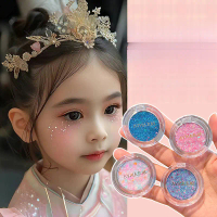 Children's Stage Makeup Glitter Eyeshadow Gel Glitter Shimmer Eye Makeup Stickers Performance Makeup