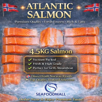Atlantic Salmon (One whole Fish)-4.5kg