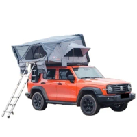 Roof top tent hard shell aluminum Road trip roof s for vehicles car