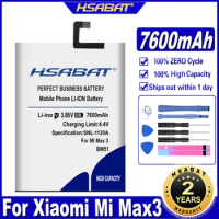 HSABAT BM51 7600mAh Battery for Xiaomi Mi Max 3 Max3
